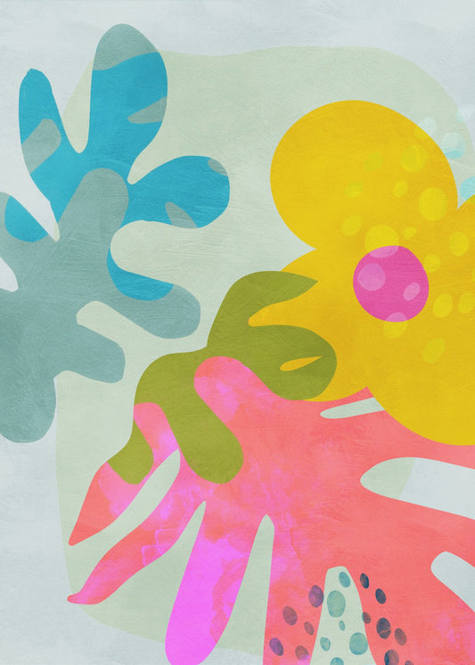 Pastel cut out Matisse | Poster