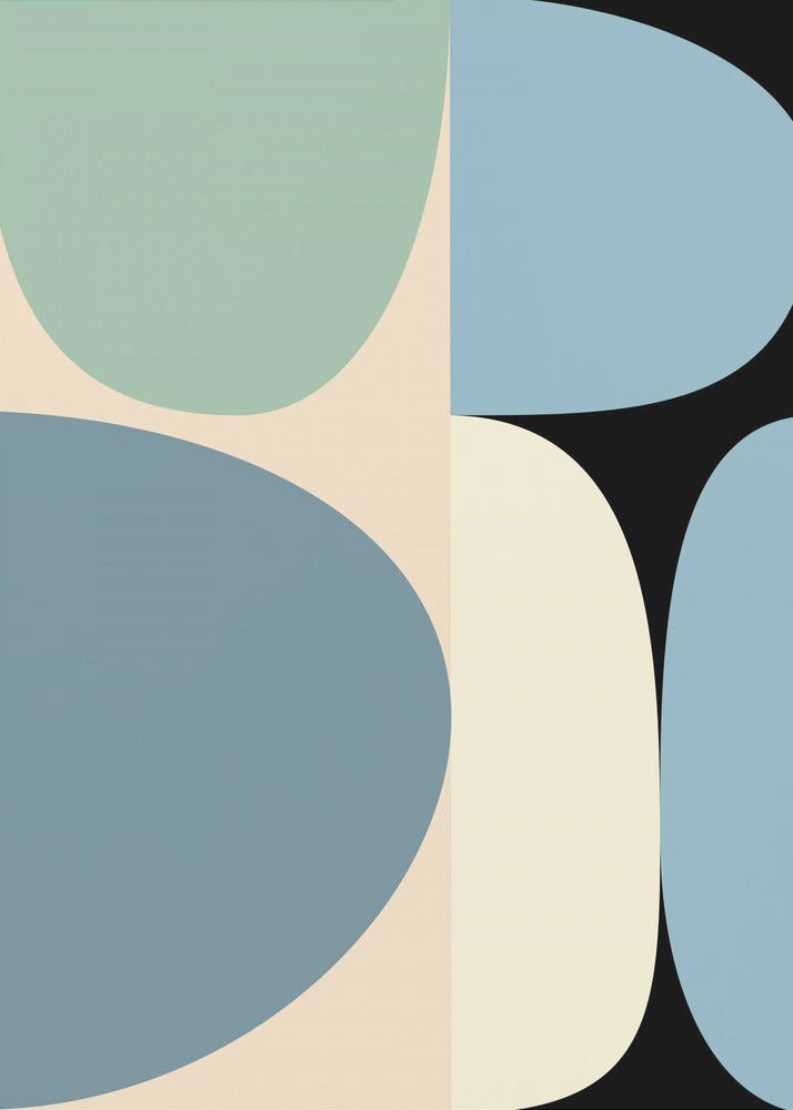 Mid Century Pastel 17 | Poster