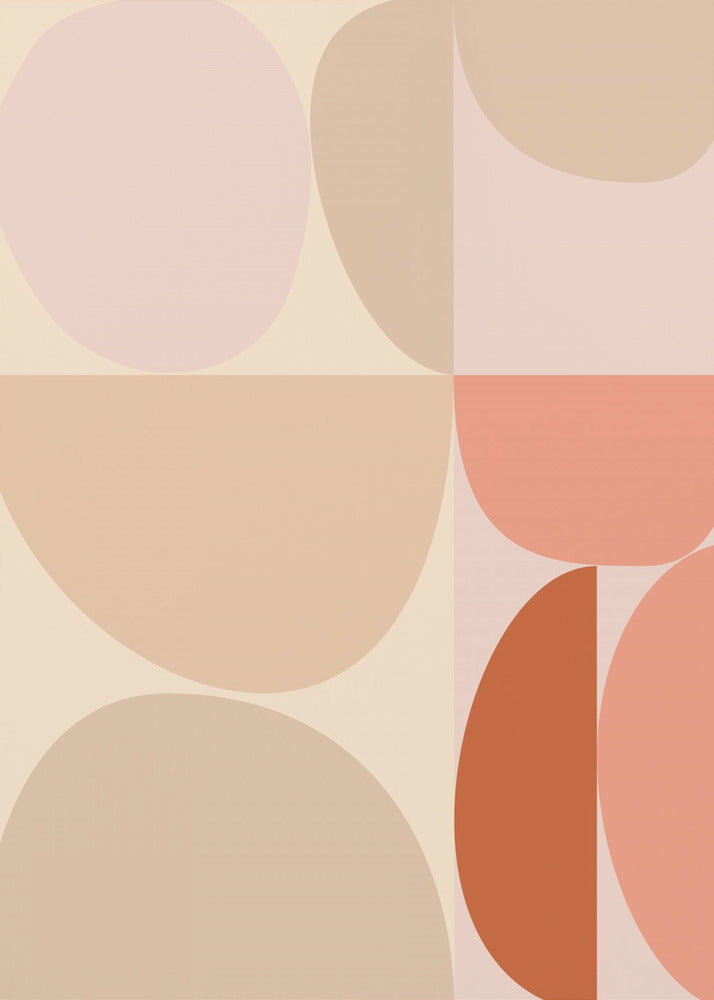 Mid Century Pastel 16 | Poster