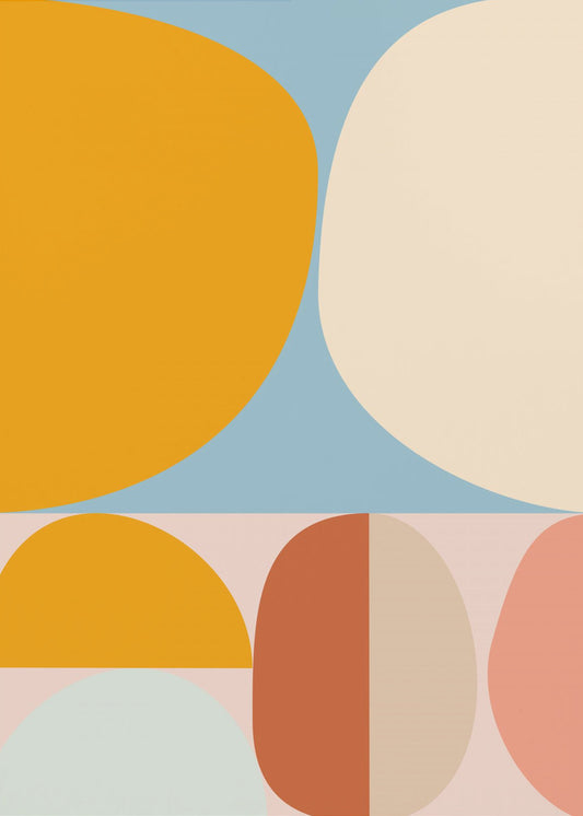 Mid Century Pastel 15 | Poster