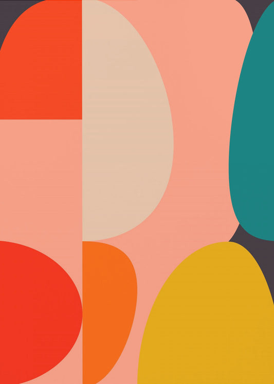 Mid Century Pastel 14 | Poster