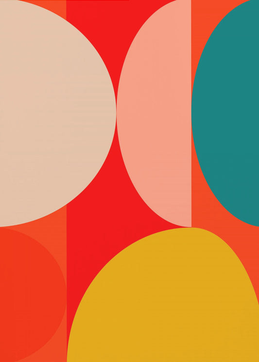 Mid Century Pastel 13 | Poster