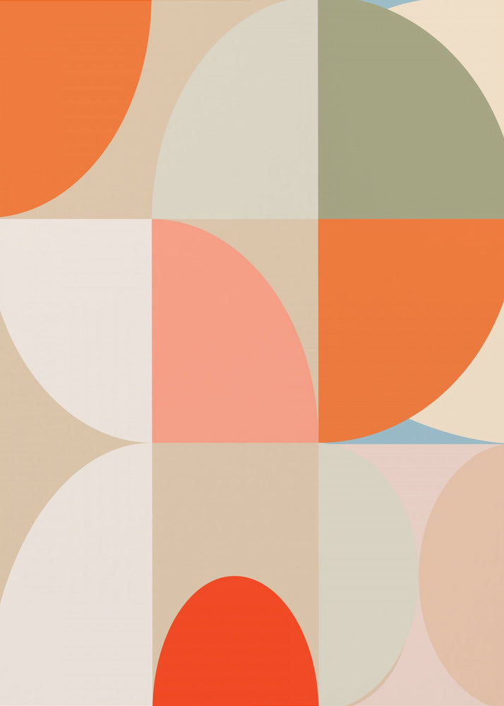 Mid Century Pastel 12 | Poster