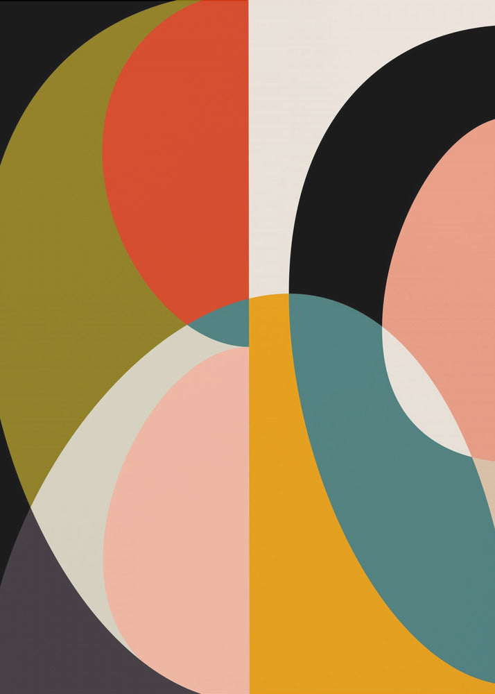Mid Century Pastel 11 | Poster