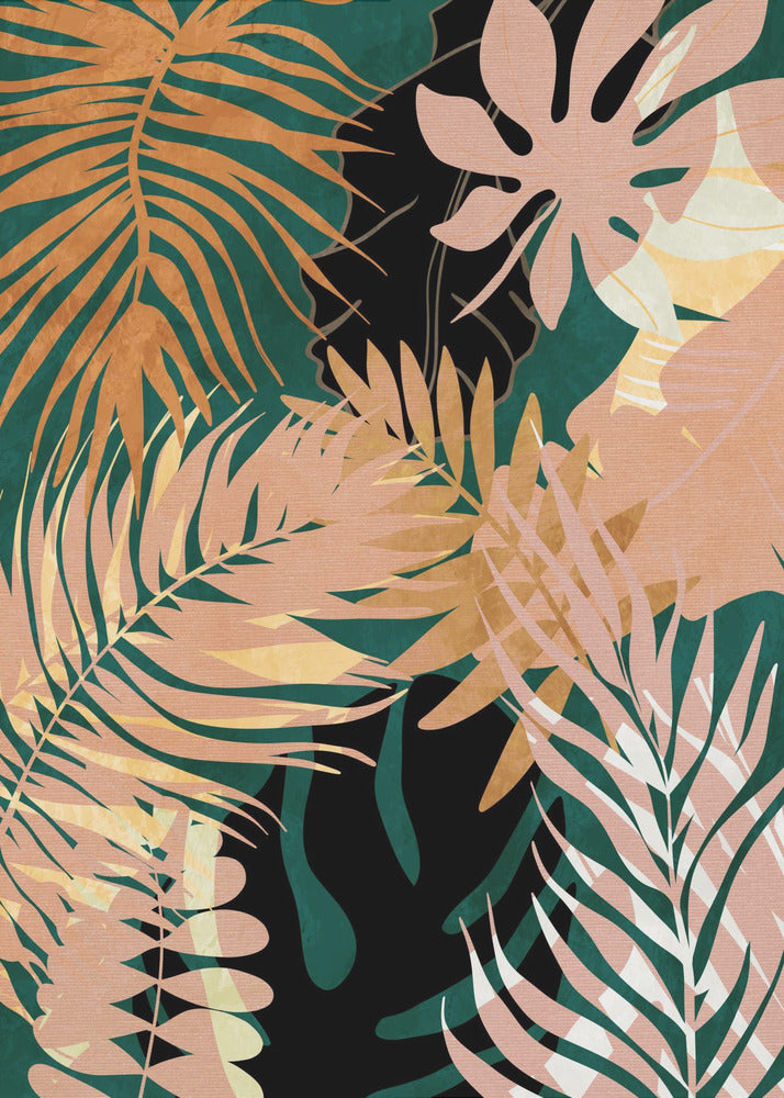 Leaves Summerly | Canvas