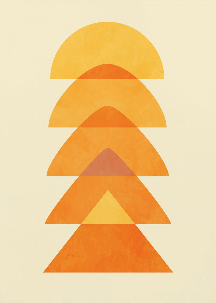 Spring Mid Rhapsody Orange 5 | Poster