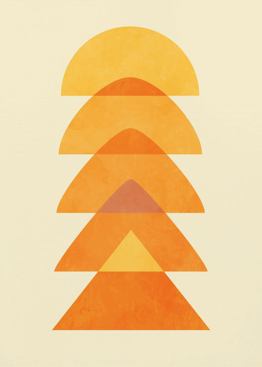 Spring Mid Rhapsody Orange 5 | Poster