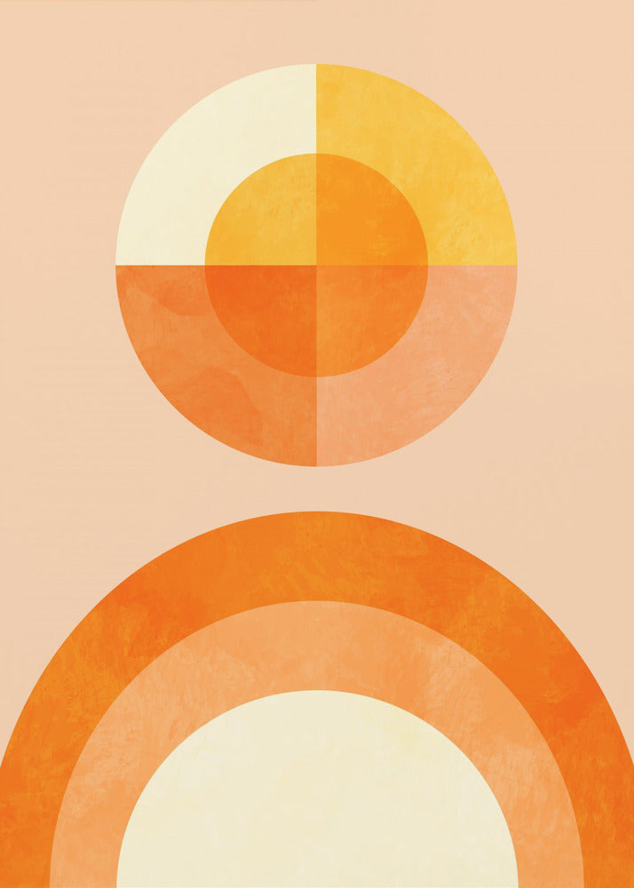 Spring Mid Rhapsody Orange 2 | Poster