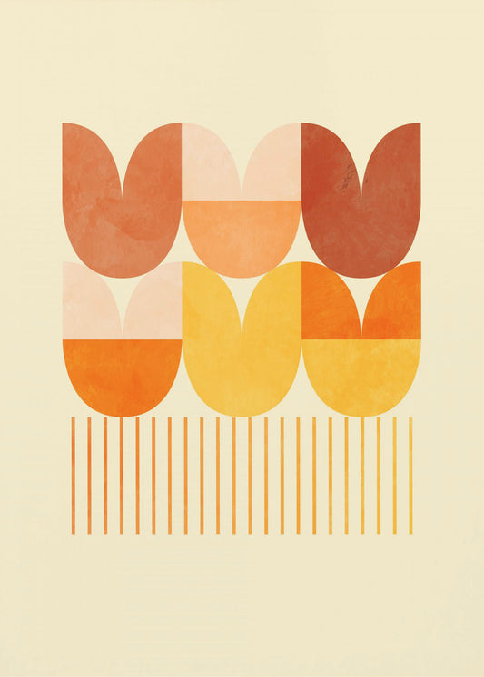 Spring Mid Rhapsody Orange 1 | Canvas