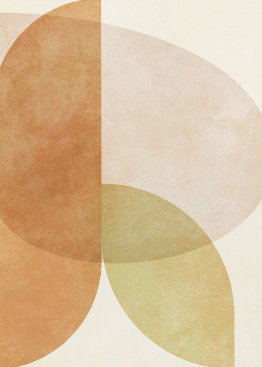 Aqua Shapes4 Kopie | Canvas