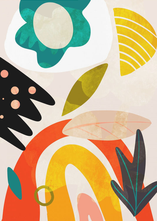 Cutouts Bauhaus 2 Kopie | Canvas