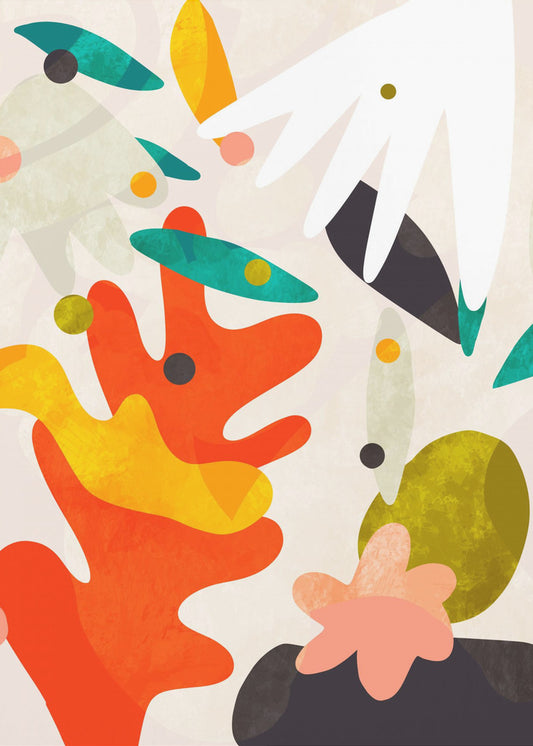 Cutouts Bauhaus 4 Kopie | Canvas