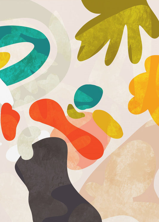 Cutouts Bauhaus 3 Kopie | Canvas