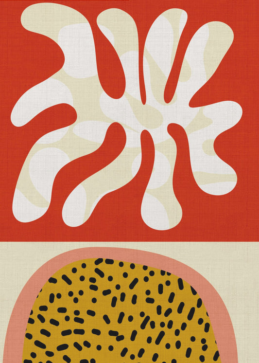 Mid Century Cut Outs | Canvas