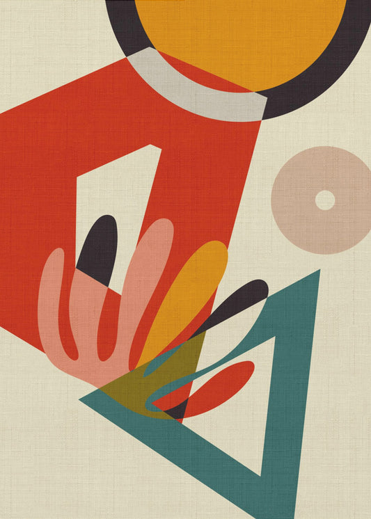 Mid Century Cirque 2 | Canvas