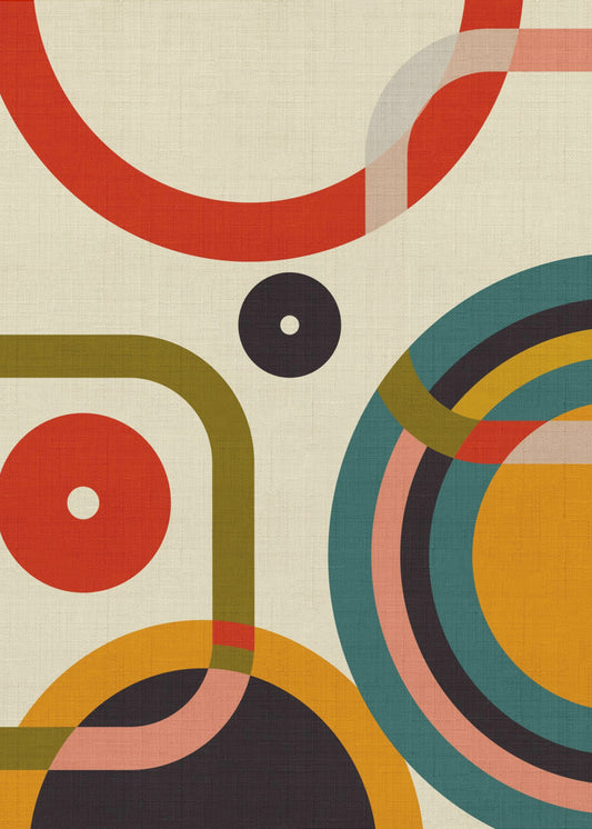 Mid Century Cirque | Canvas