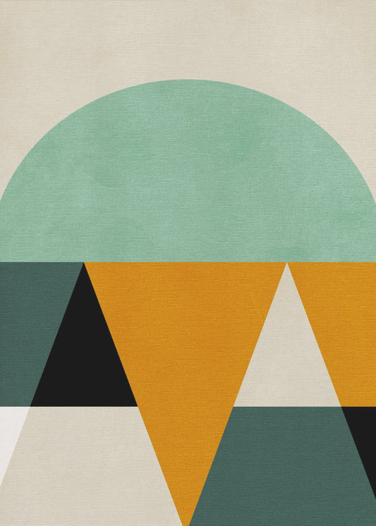 Rainbow Plus Shapes4 | Canvas