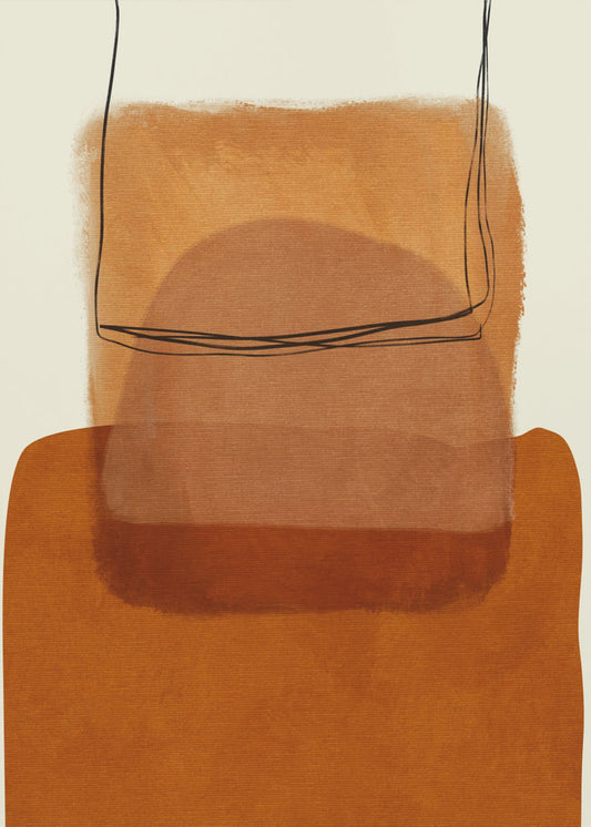 Painted Lines Desatur Kopie | Canvas