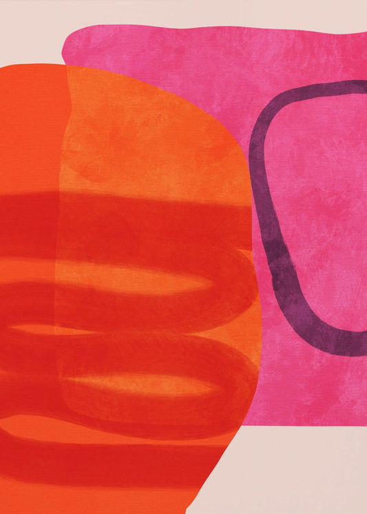 Painted Lines 4 Kopie | Canvas