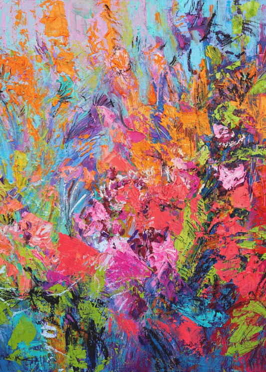 Ethereal Blossom Glow | Canvas