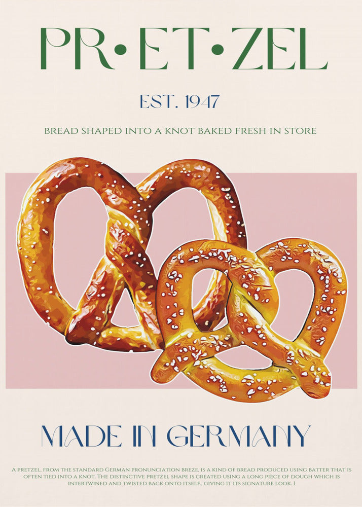 Pretzel Delight | Poster
