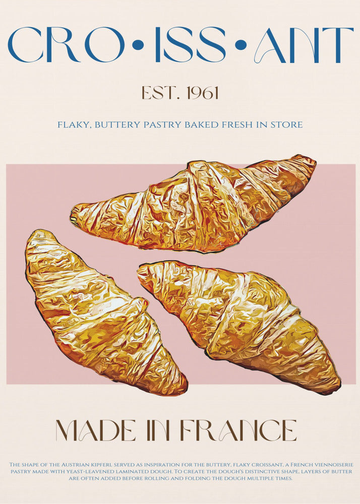 Flaky French Delight | Canvas