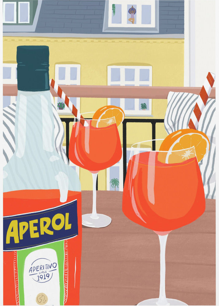 Balcony &quot;Hygge&quot; | Poster