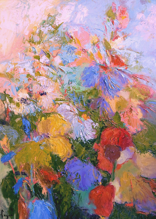 Vivid Colors And Delicate Petals | Poster