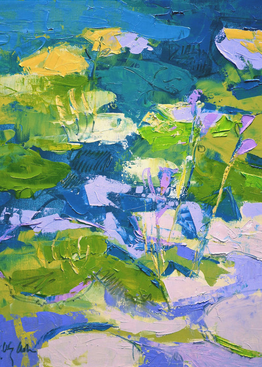 Lush Pond Harmony | Canvas