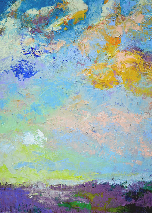 Vivid Sky Landscape | Poster