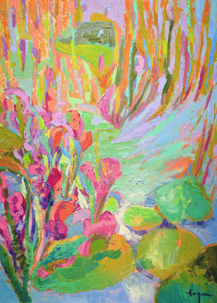 Vibrant Garden Dreams | Poster