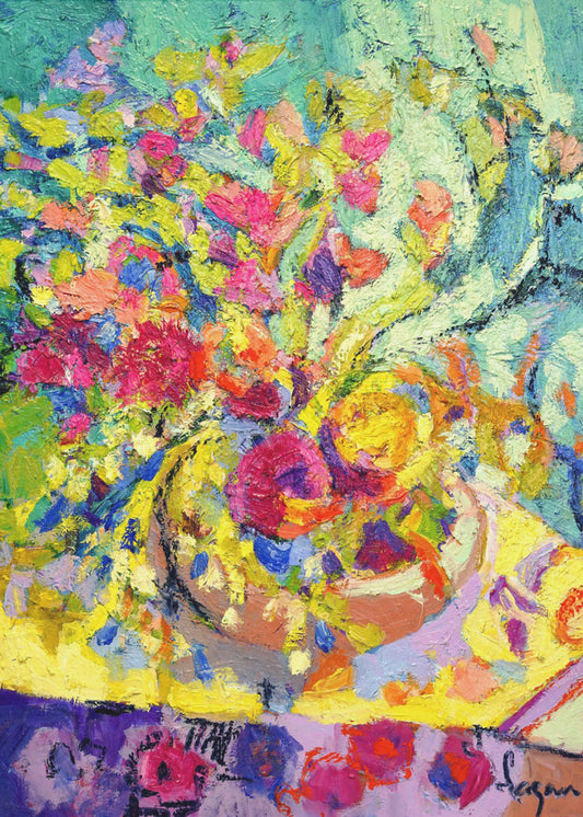 Radiant Floral Harmony | Poster