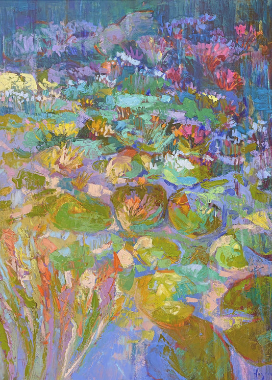 Lush Water Lilies | Poster