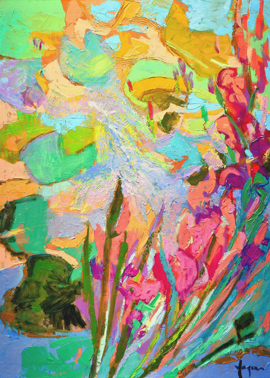 Vibrant Garden Bliss | Canvas