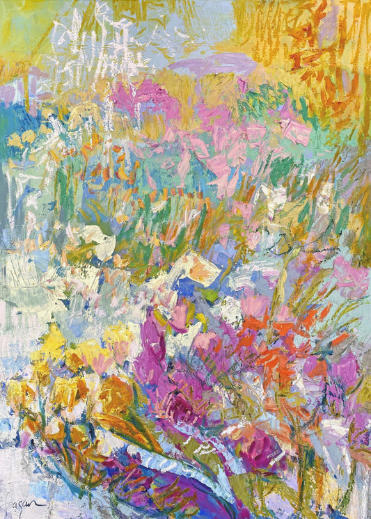 Vibrant Garden Dream | Poster