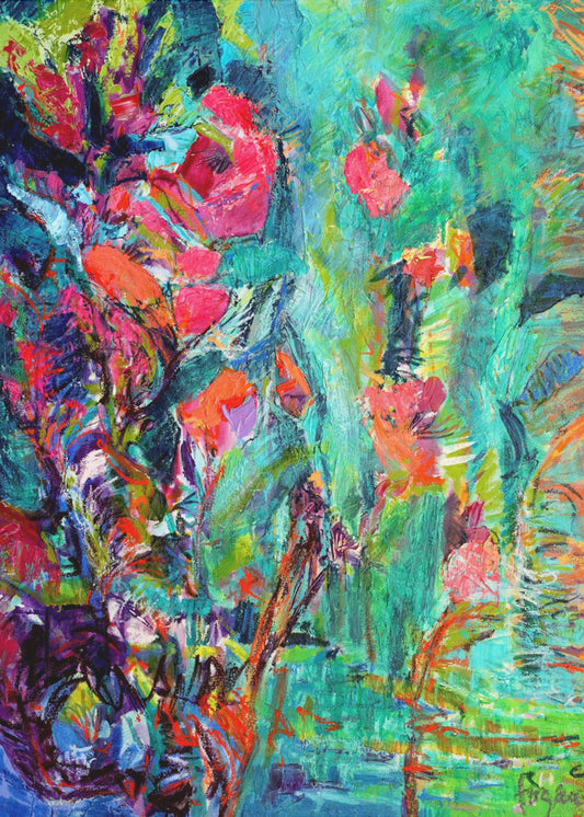 Vivid Colors And Delicate Petals | Poster