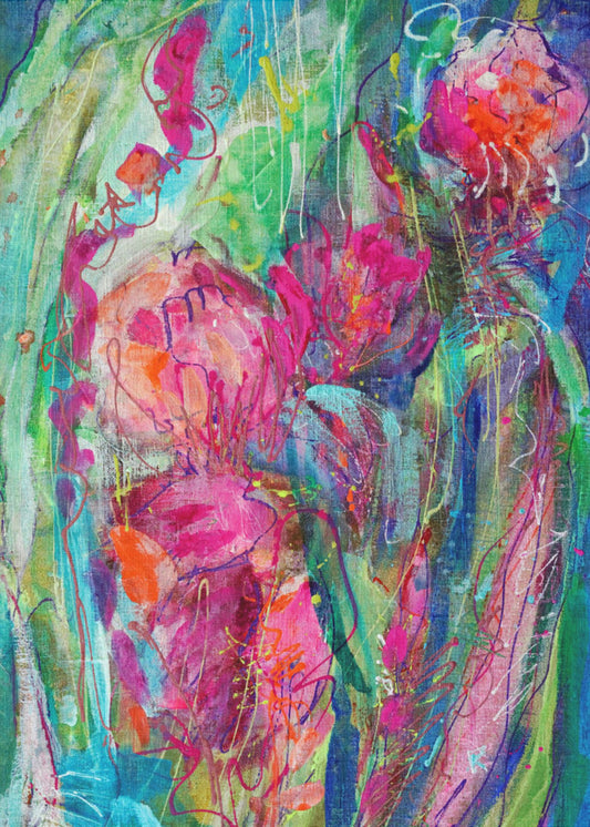 Impressionist Floral Abstract | Poster