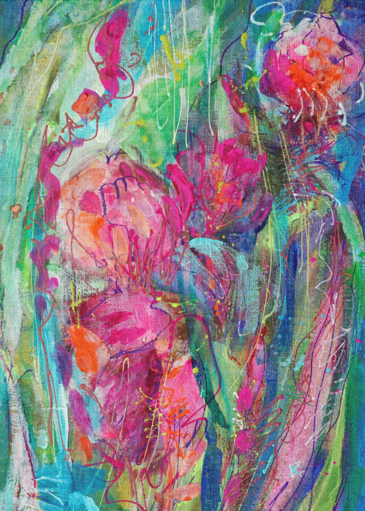 Impressionist Floral Abstract | Canvas