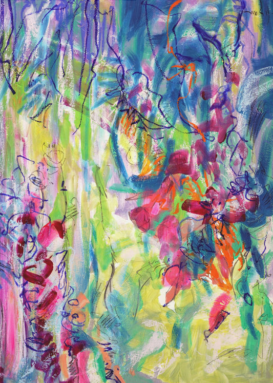 Vibrant Whirlwind | Canvas