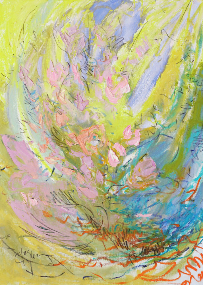 Whirl of Petals | Canvas