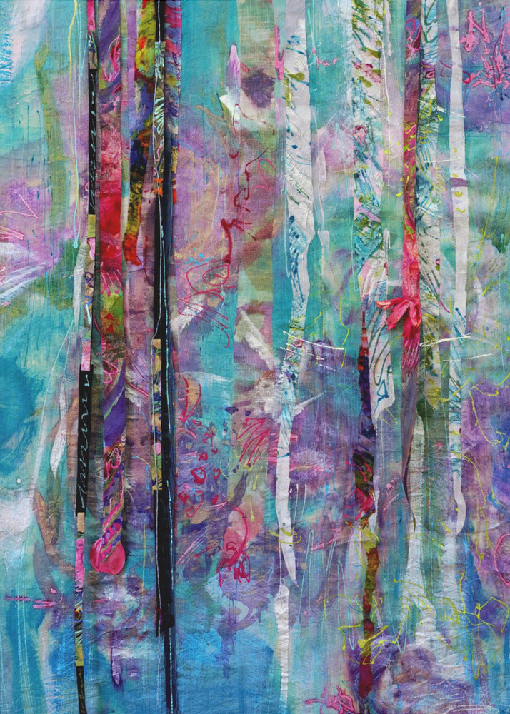 Bloom shimmers park | Canvas