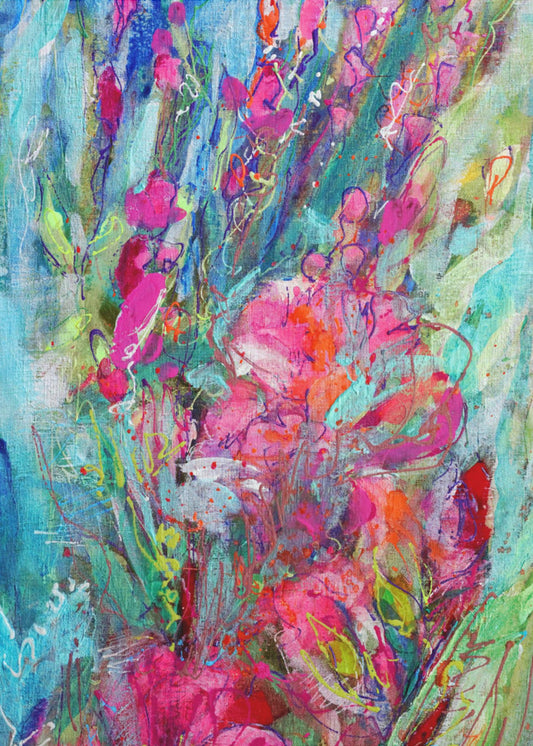 My Heart Blooms For You | Canvas