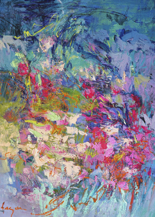 Vibrant Whirlwind | Canvas