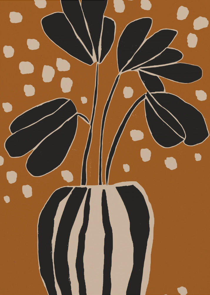 Ochre Still Life No 4 | Poster