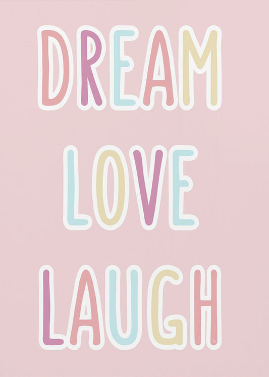 Dream Love Laugh | Poster