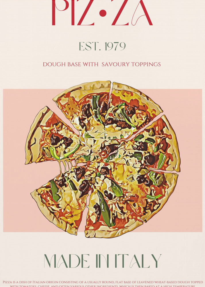 Slice of Italian Pizza | Canvas