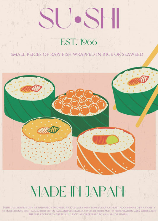 Sushi Delight | Poster