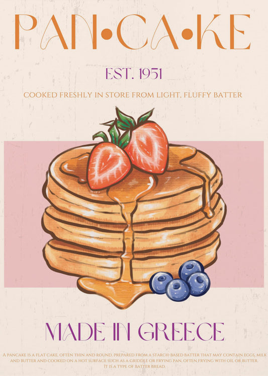 Fluffy Greek Pancakes | Canvas