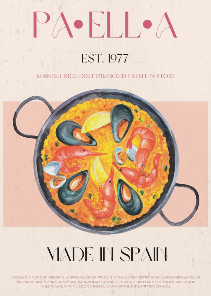 Paella Delight | Poster