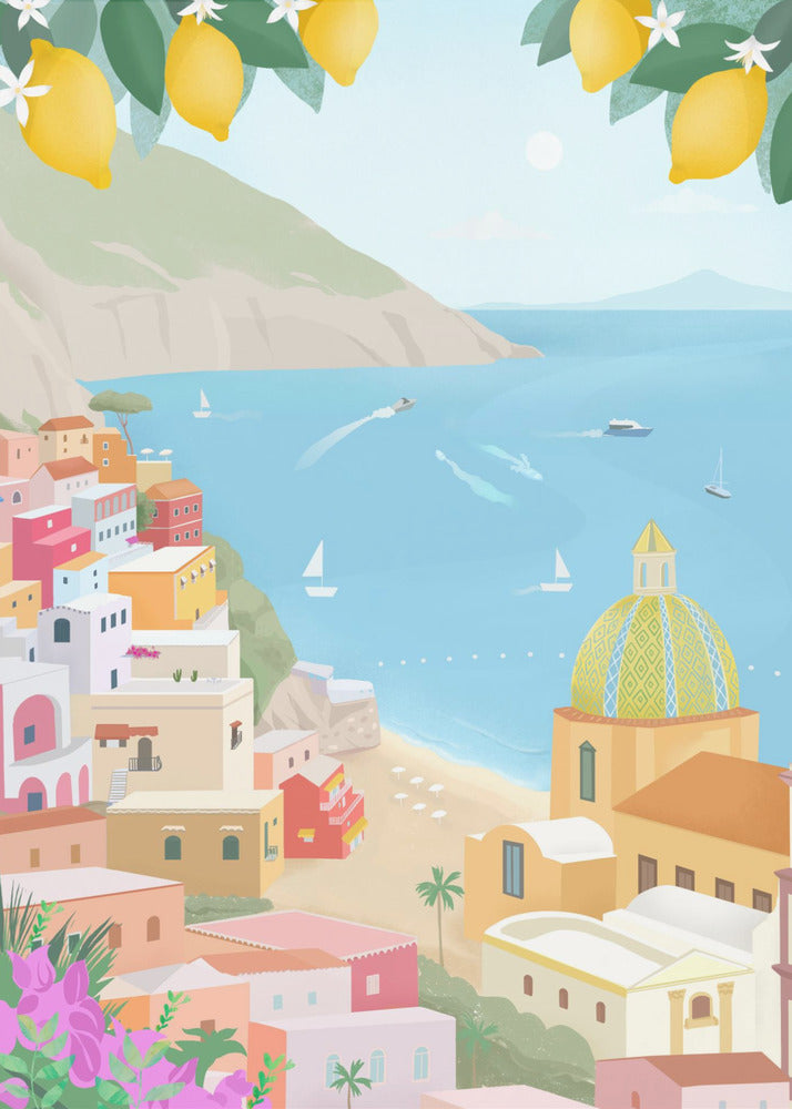 Positano, Italy | Poster